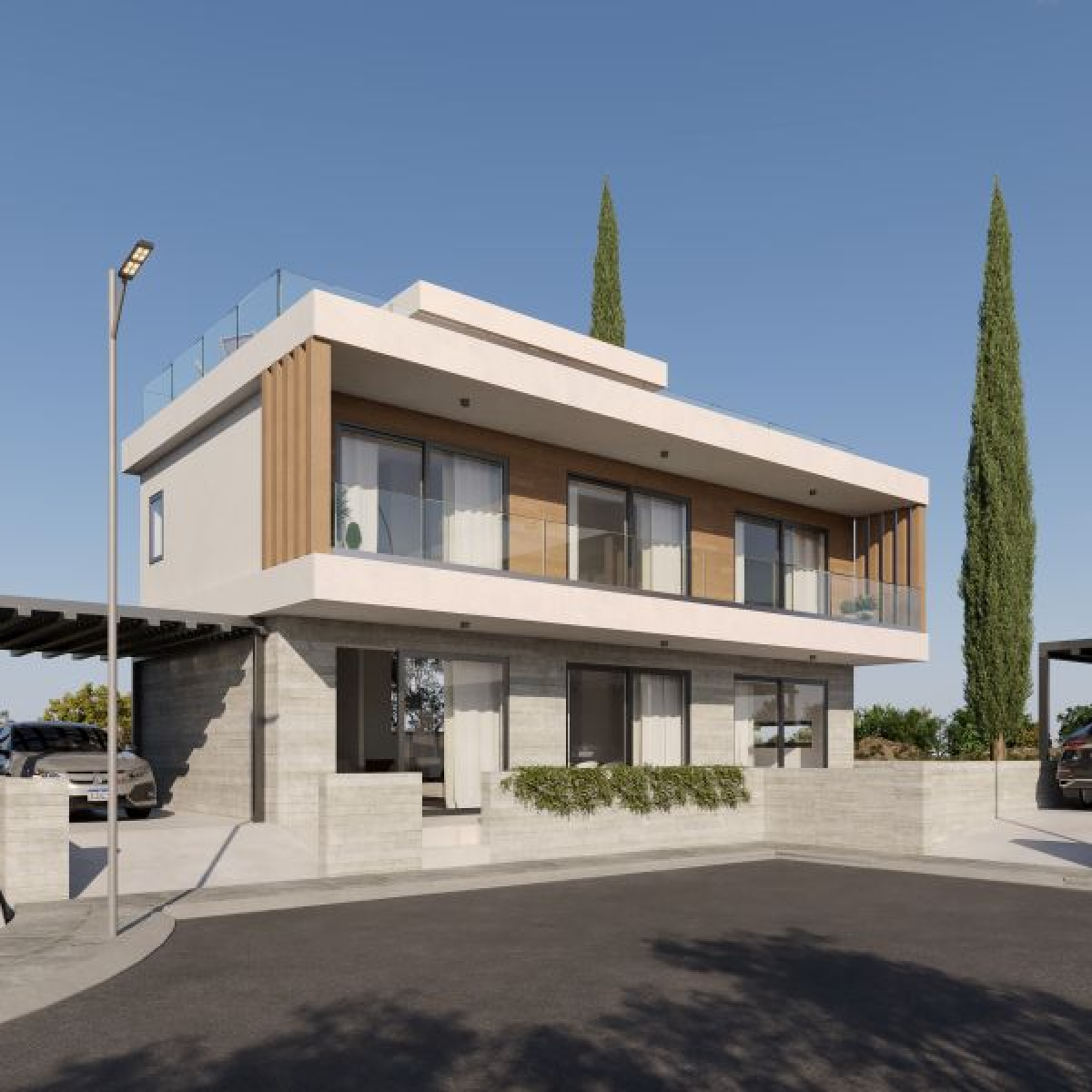 Modern villa close to city and facilities in Paphos